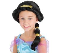 Smiffys Parrucca da principessa araba, nera Halloween