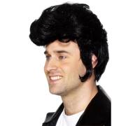 Smiffys Rockstar Wig, Black