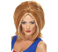 Donna Ragazza Potenza Zenzero Costume Parrucca Spice Parrucca Da Smiffys