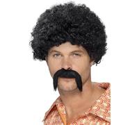 Smiffys 70s Disco King Kit, Black