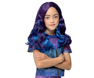 Smiffys Parrucca Evie Descendants Disney, Ombre & Ricci