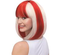 Smiffys Parrucca Lola colori dell'Inghilterra Halloween, Carnevale