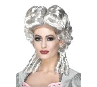 Smiffys Deluxe Marie Antoinette Wig, White