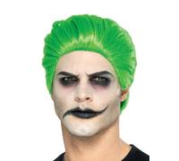 Uomo Film Slick Trickster Costume Parrucca Verde Joker Tipo da Smiffys