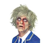 Zombie Tomba Horror Spaventoso Parrucca Grigio Adulto Halloween UOMO Costume