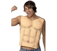 Adulti Uomo Eva Petto Muscoloso 6 Confezione ABS Palestra Cervo Do Abito Novità