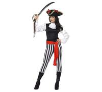 Classica da Donna Pirata Costume Sexy Saucy Vestirsi Halloween