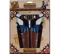 Adulti Bambini Wild West Cowboy Costume Pistola Set Revolver Giocattolo Acqua