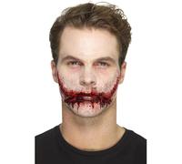 Halloween Lattice Protesi Ferita Kit Sangue Make Up Costume Zombie Accessorio