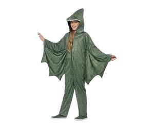 Smiffys Pterodactyl Dinosaur Costume, Green (Size M)