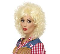 Smiffys Rodeo Doll Wig, Blonde