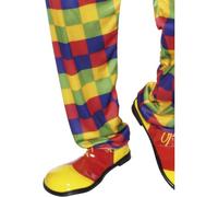 Adulto Clown Scarpe Deluxe Jumbo Circo Costume da Carnevale Accessorio
