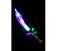 Smiffys Sciabola da pirata illuminata a LED, Batterie incluse, 40 cm