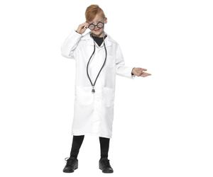 Smiffys Scientist Lab Coat, White (Size S)