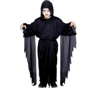 Smiffys Screamer Ghost Costume, Black (Size L)