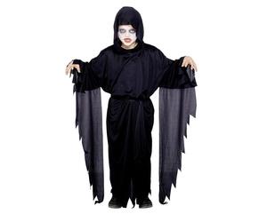 Smiffys Screamer Ghost Costume, Black (Size S)