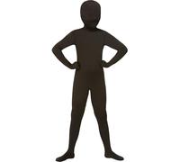 Smiffys Second Skin Kids Suit, Black (Size T)