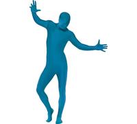Smiffys Second Skin Suit, Blue (Size M)