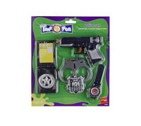 Smiffys Set da poliziotto con armi, manette, distintivo e orologio Halloween