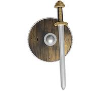 SMIFFYS Set di armi con spada e scudo, 39cm / 15in Halloween, Carnevale