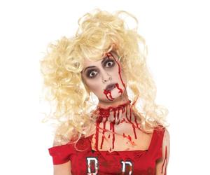 SMIFFYS Set make up da zombie con capsule di sangue include trucco per il viso, capsule di sangue e spugna Halloween