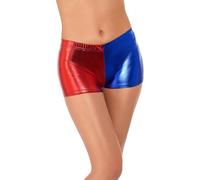 SMIFFYS Shorts Fever Whiplash Miss Giullare, Rosso e blu