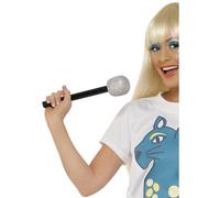 Smiffy's Smiffys Microfono, argento, glitter
