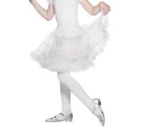 Child's Bianco a Strati Storico Ragazze Costume Sottoveste Gonna