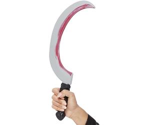 Smiffys Spada a falce, con macchia di sangue, 43cm/ 17in Halloween, Carnevale