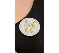 Smiffys Spille Addio al nubilato, Oro e bianco, Confezione da 5 Halloween, Carnevale