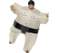 Smiffys Sumo Wrestler Costume, White