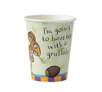 Smiffys The Gruffalo Tableware - Bicchieri per feste da 255 ml, con licenza ufficiale Gruffalo, per feste in maschera, per bambini