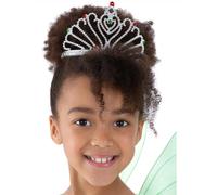 Smiffys Tiara Principe/Dama Principessa Argento In Plastica Accessorio