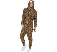 Adulto Tigre Tuta Costume Zoo Unisex Gatto Libro Settimana Giorno Costume Medio
