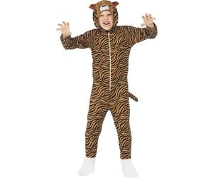 Smiffys Tiger Costume, Brown (Size S)