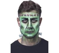 Smiffys Kit Bumper Make-Up Universal Monsters, Vasi per acqua, trasferimenti, tubo di sangue, pastello, polvere luccicante, bende, zanne, bulloni, pennello e spugna