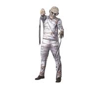 SMIFFYS Costume Mummia Universal Monsters, All In One e maschera in lattice