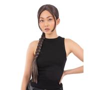 Smiffys Video Game Vixen Plait Wig 90s
