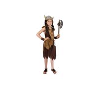 Smiffys Viking Girl Costume, Brown (Size L)