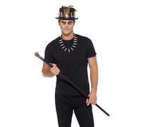 Costume Da Strega Voodoo Per Uomo Con Accessorio Di Magia Nera Per Halloween