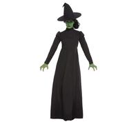 Smiffy's Costume Donna Strega Malvagia – Nero, completo con vestito e cappello – Taglia L