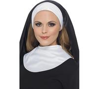 Smiffy's Kit costume da suora Velo Addio al Nubilato con copricapo e collana 12x