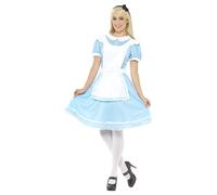 Donne Adulti Wonder Principessa Alice Paese Delle Meraviglie Costume Favola