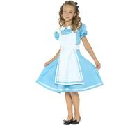 Smiffys Wonderland Princess Costume, Blue (Size S)