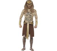 Smiffys Costume da faraone zombie da uomo, tabard, polsini e copricapo, tomba de