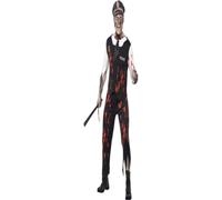 Smiffys Zombie Policeman Costume, Black (Size M)