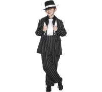 Smiffys Zoot Suit Costume, Black (Size M)
