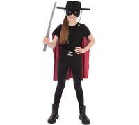 Smiffys Zorro - Kit istantaneo per bambini