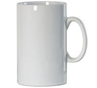 Smilatte Tazza da caffè extra large in ceramica, da 800 ml, M018, classica, super grande, con manico, per ufficio e casa, bianca