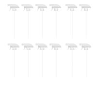 Smilbaley 12 Ugelli Ugelli Per Bottiglie, Accessori Per Bottiglie a Spruzzo, Ugelli Per Flaconi Spray Per Liquidi, Versatili e Durevoli, Per l'Irrigazione, Ugelli Di Ricambio (Bianco)